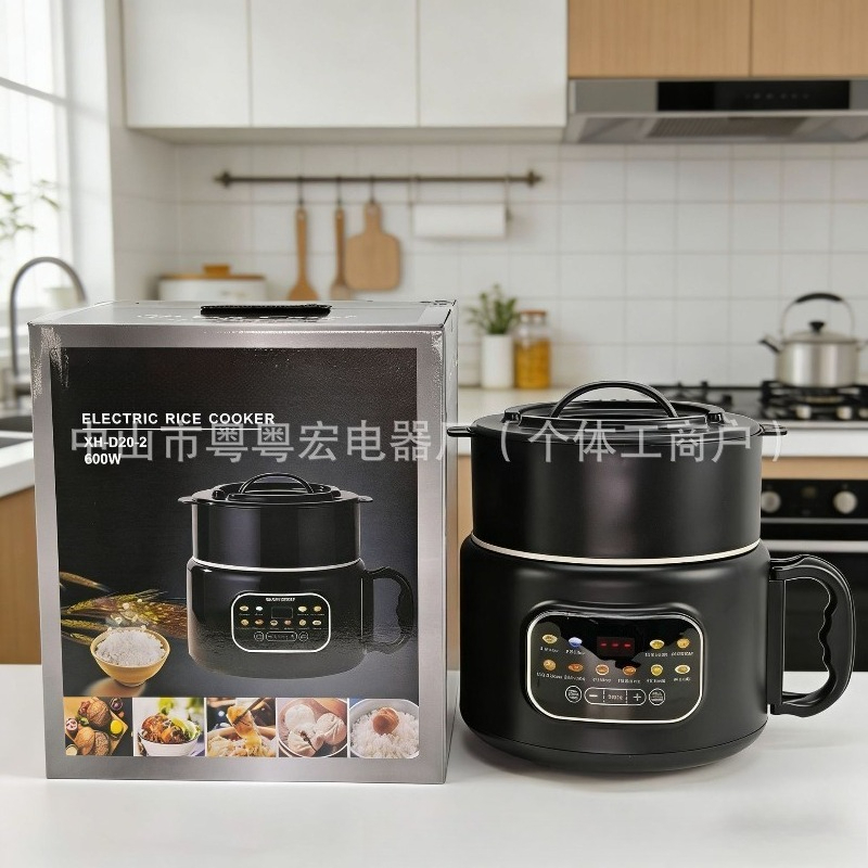 Meal Prep With Rice - 大容量スマート炊飯器、焦げ付き防止加工のボール型内釜、3～4人分の食事に最適なタイマー付き保温機能付き。家庭での食事準備に便利な調理器具。