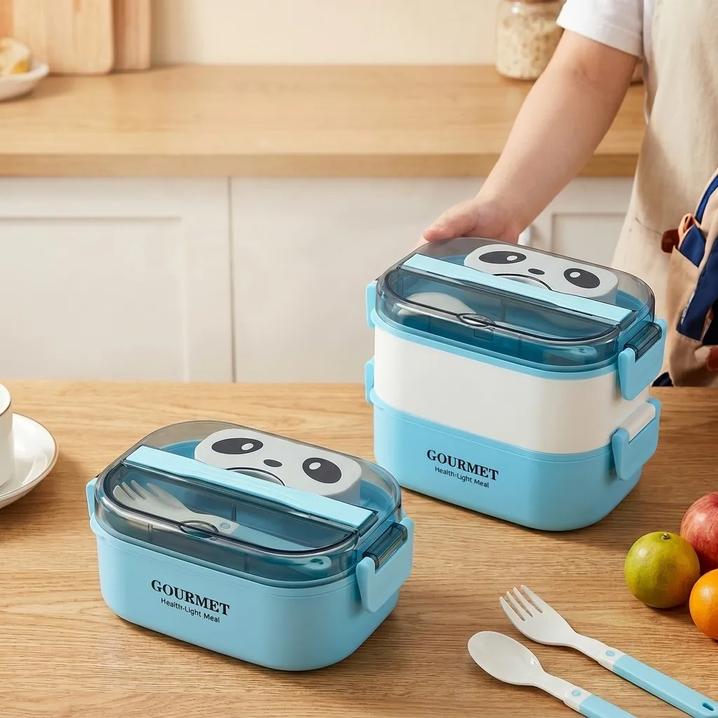 電子レンジ対応の弁当箱。子供向け。BPAフリーのプラスチック - Meal Prep Or Prep Meal のレビューと価格