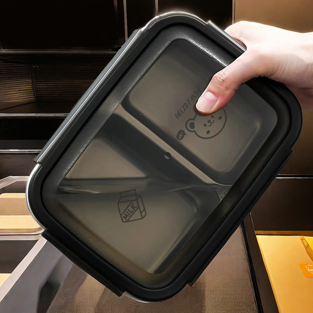 WORTHBUY 2/3 グリッド 304 ステンレス鋼弁当 - Meal Prep Bowl のレビューと価格