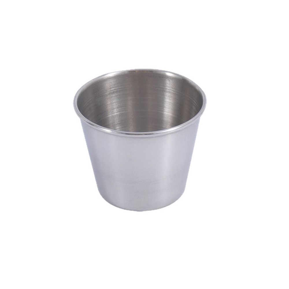 12 ピース/セットステンレス鋼ディッピングソースカップ小型 - Sauce Dipping Cup のレビューと価格