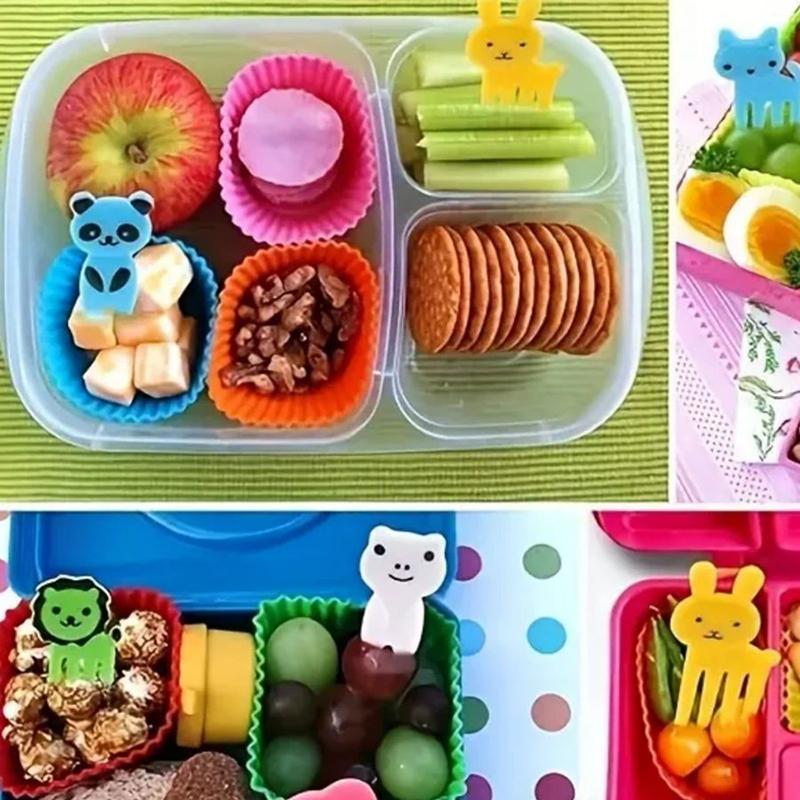 ● 12/24 個シリコンランチボックスディバイダー弁当ラン - Meal Prep Template のレビューと価格