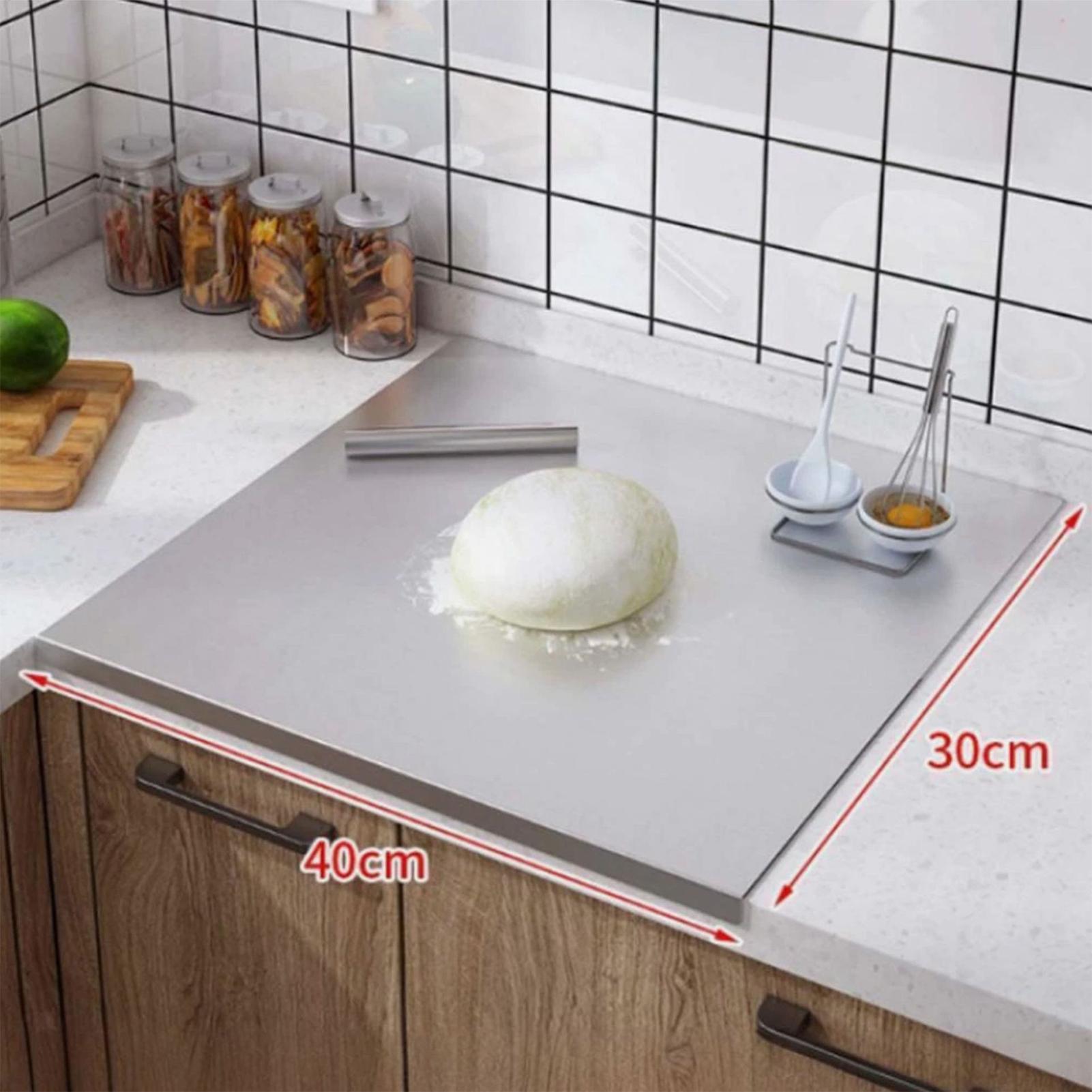 ステンレス鋼製まな板 ノンスティック両面肉切り板 シャルキュ - Meal Prep Kitchen のレビューと価格