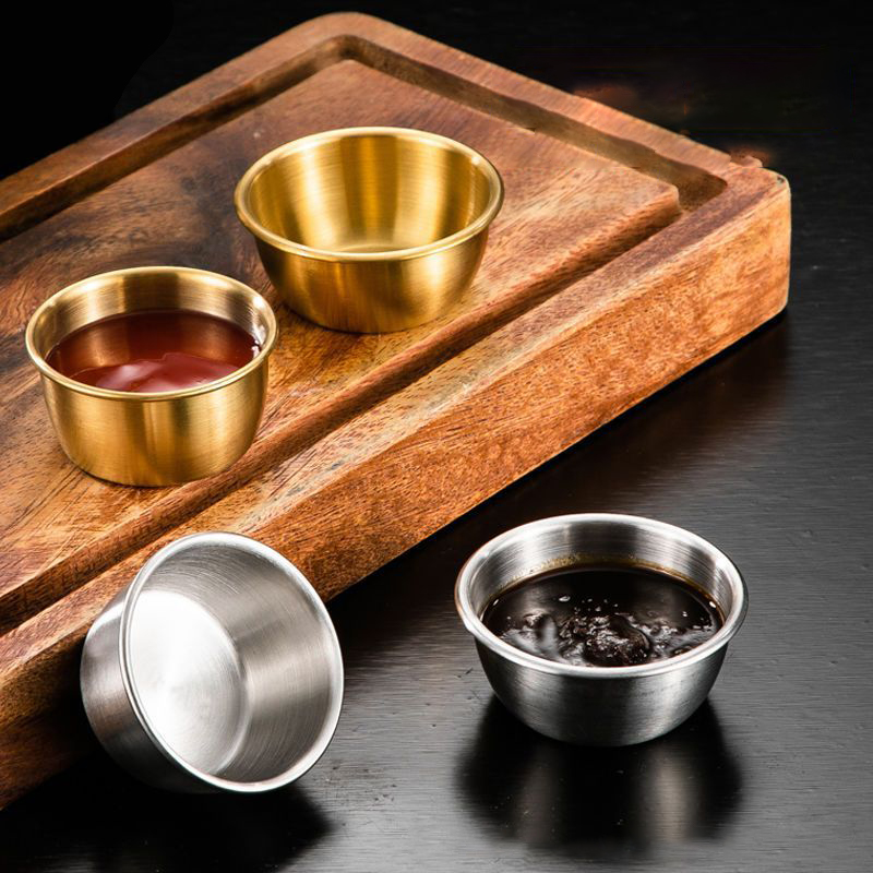 △   304ステンレス製小型調味料皿 キッチンソースカップ - Sauce Dipping Cup のレビューと価格