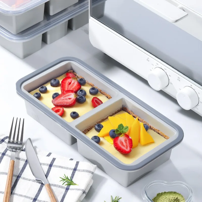 大型製氷皿-スープ用、蓋付きシリコン製冷凍トレイ、ソース、残 - Meal Prep Template のレビューと価格