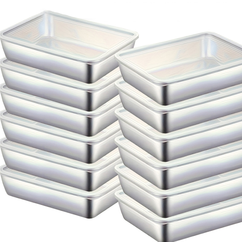 4個入りステンレス製食品保存容器セット、食事準備用冷蔵庫オー - Meal Prep Kitchen のレビューと価格
