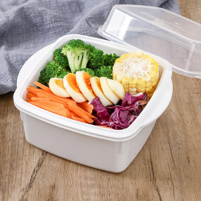 電子レンジ野菜蒸し器ボウル、魚の準備ミール用の多用途食品容器 - Meal Prep Bowl のレビューと価格