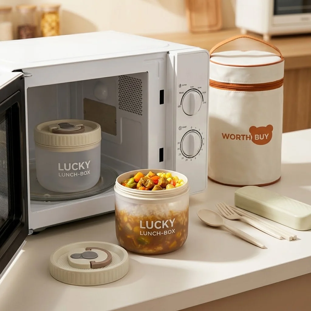 プラスチック製の弁当箱。電子レンジ対応。子供から大人まで使え - Meal Prep Or Prep Meal のレビューと価格