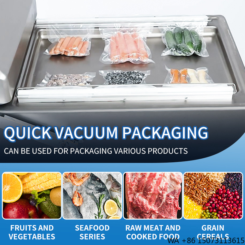 DZ-500業務用真空シーラー、ダブルチャンバー式、商品のパ - Meal Prep Kitchen のレビューと価格