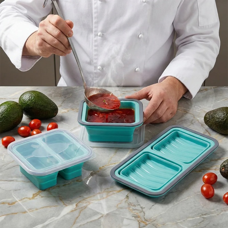 蓋付き冷凍トレイ2個入り シリコン製冷凍型 アイスキューブト - Meal Prep Template のレビューと価格