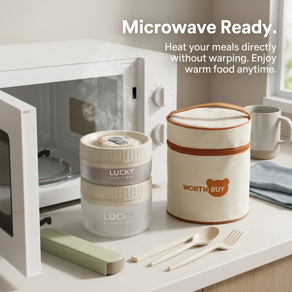 丸型弁当箱、電子レンジ対応プラスチック製ランチボックス、子供 - Meal Prep Or Prep Meal のレビューと価格