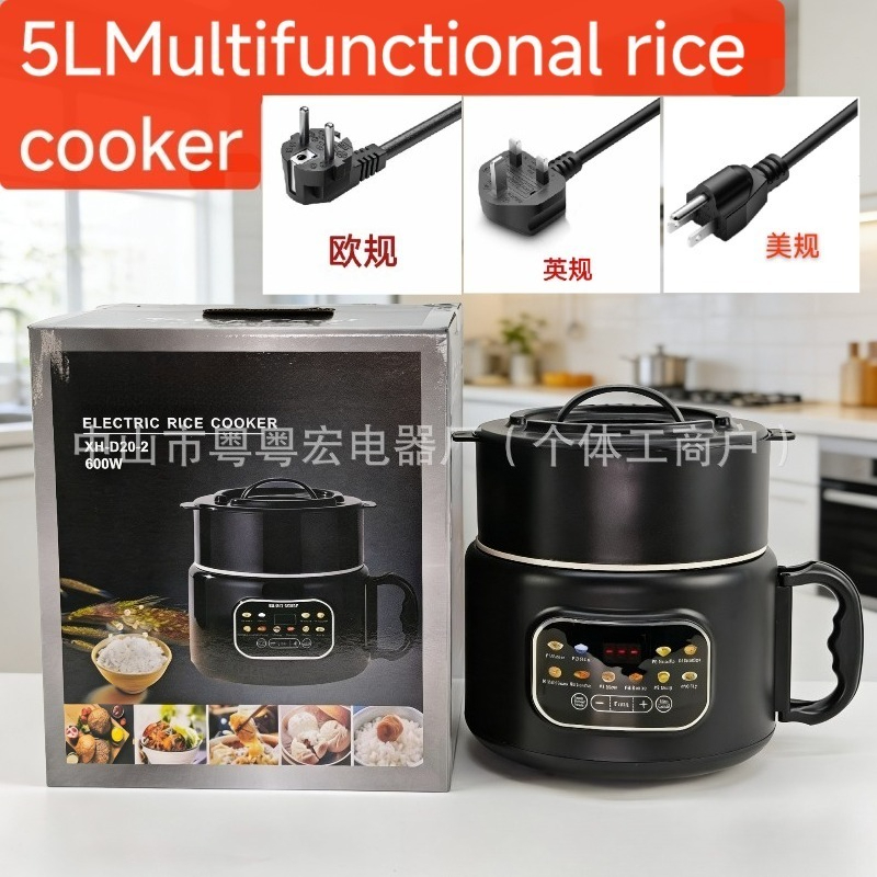 大容量スマート炊飯器、焦げ付き防止加工のボール型内釜、3～4 - Meal Prep With Rice のレビューと価格